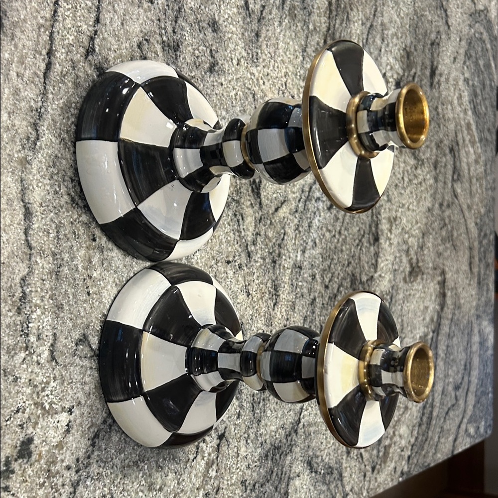 Mackenzie Childs Candlestick Holder